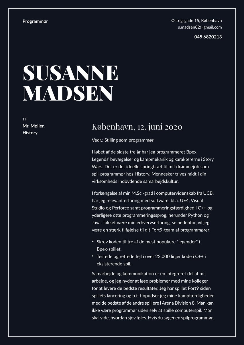 Chicago cover_letter template