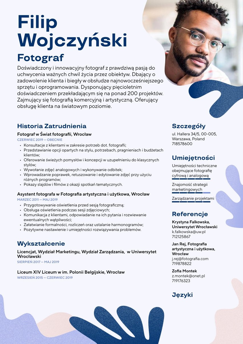 Lizabona resume template