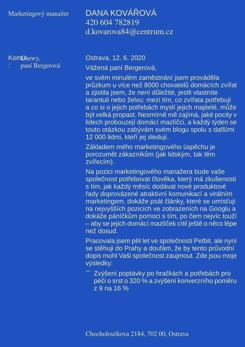 Ženeva cover_letter template