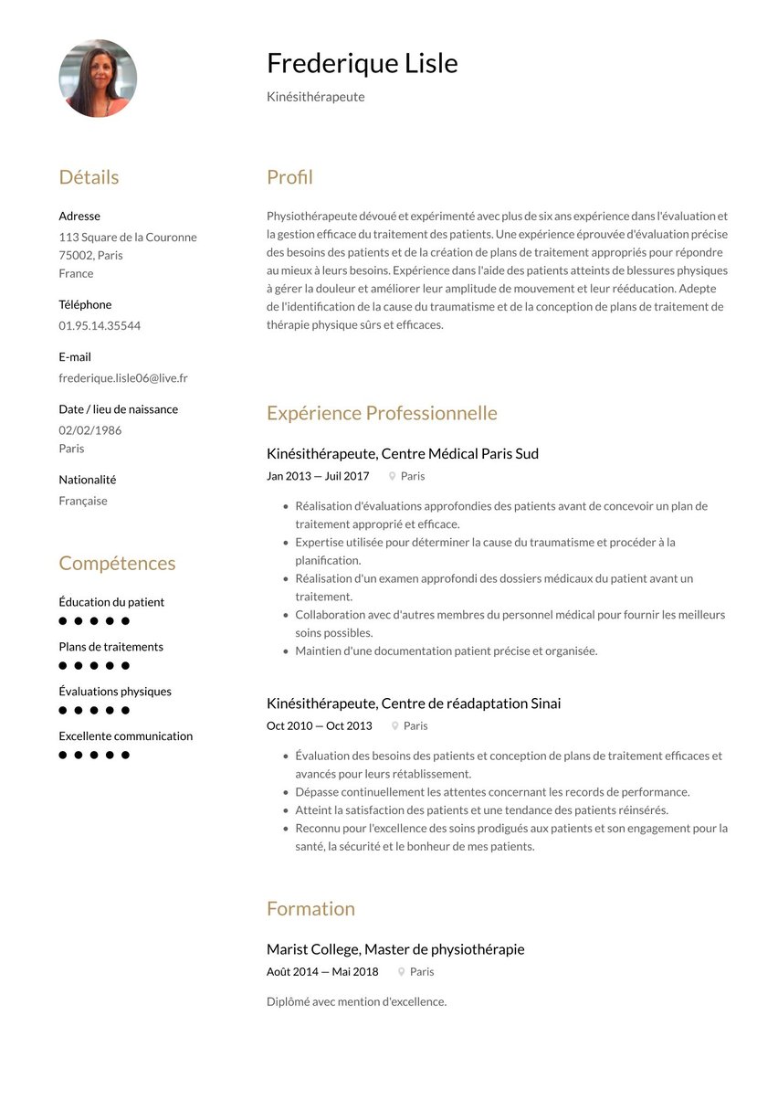 Exemples De Cv Chauffeur Cv Exemples Et Guide Gratuit 2021