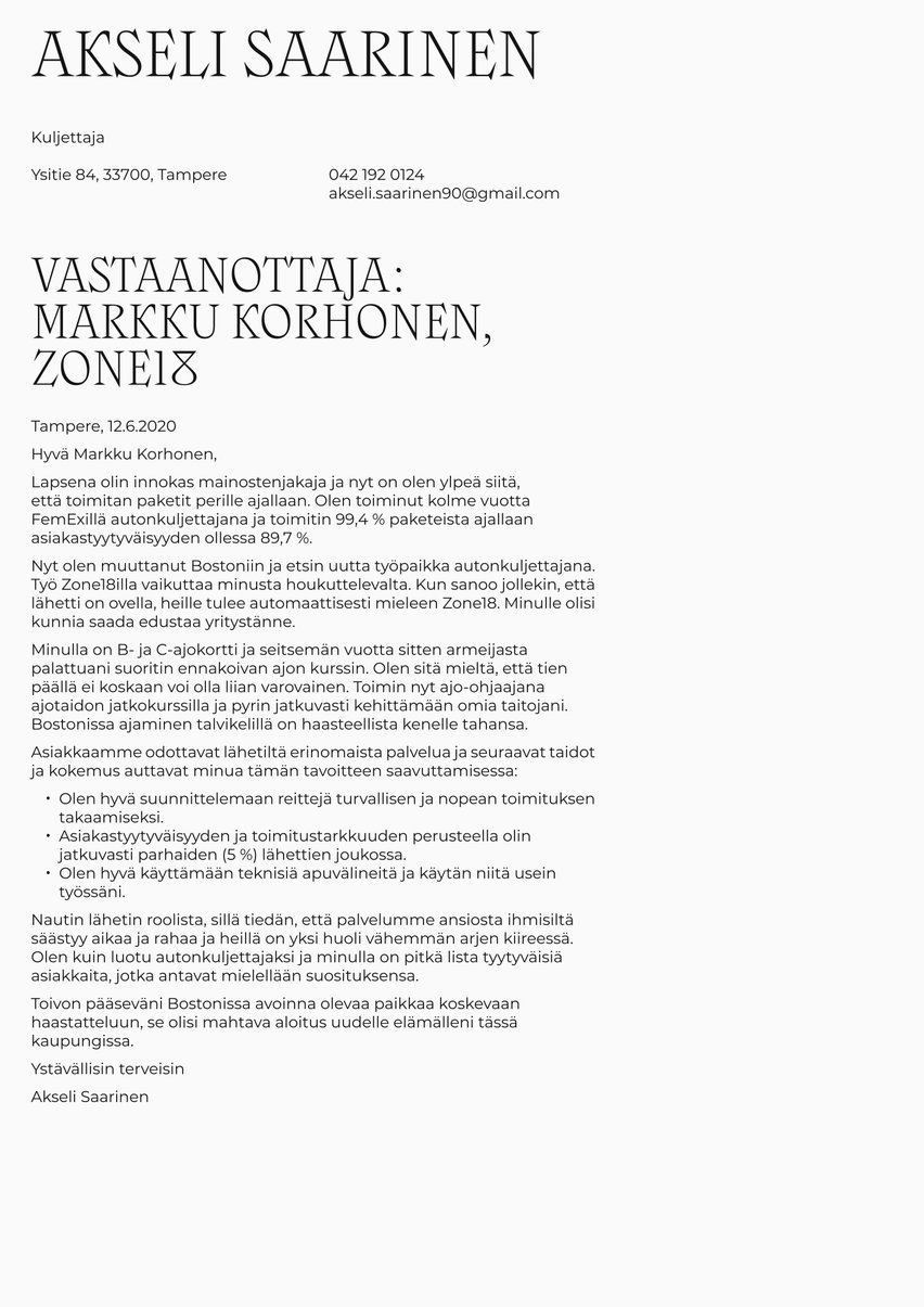 Rome cover_letter template