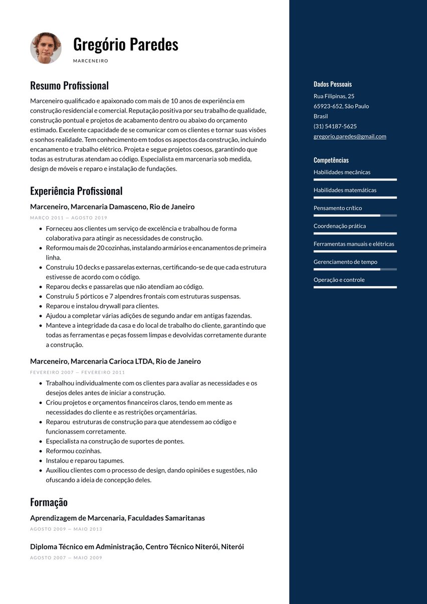 Sydney resume template