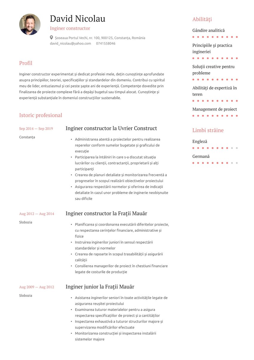 Barcelona resume template