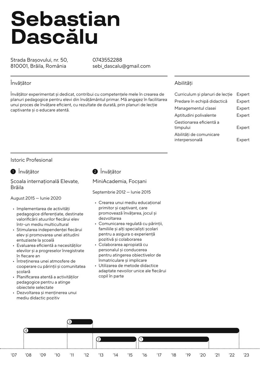 Boston resume template