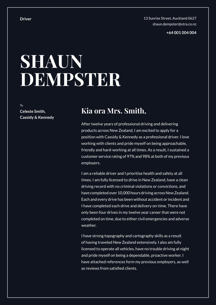 Chicago cover_letter template
