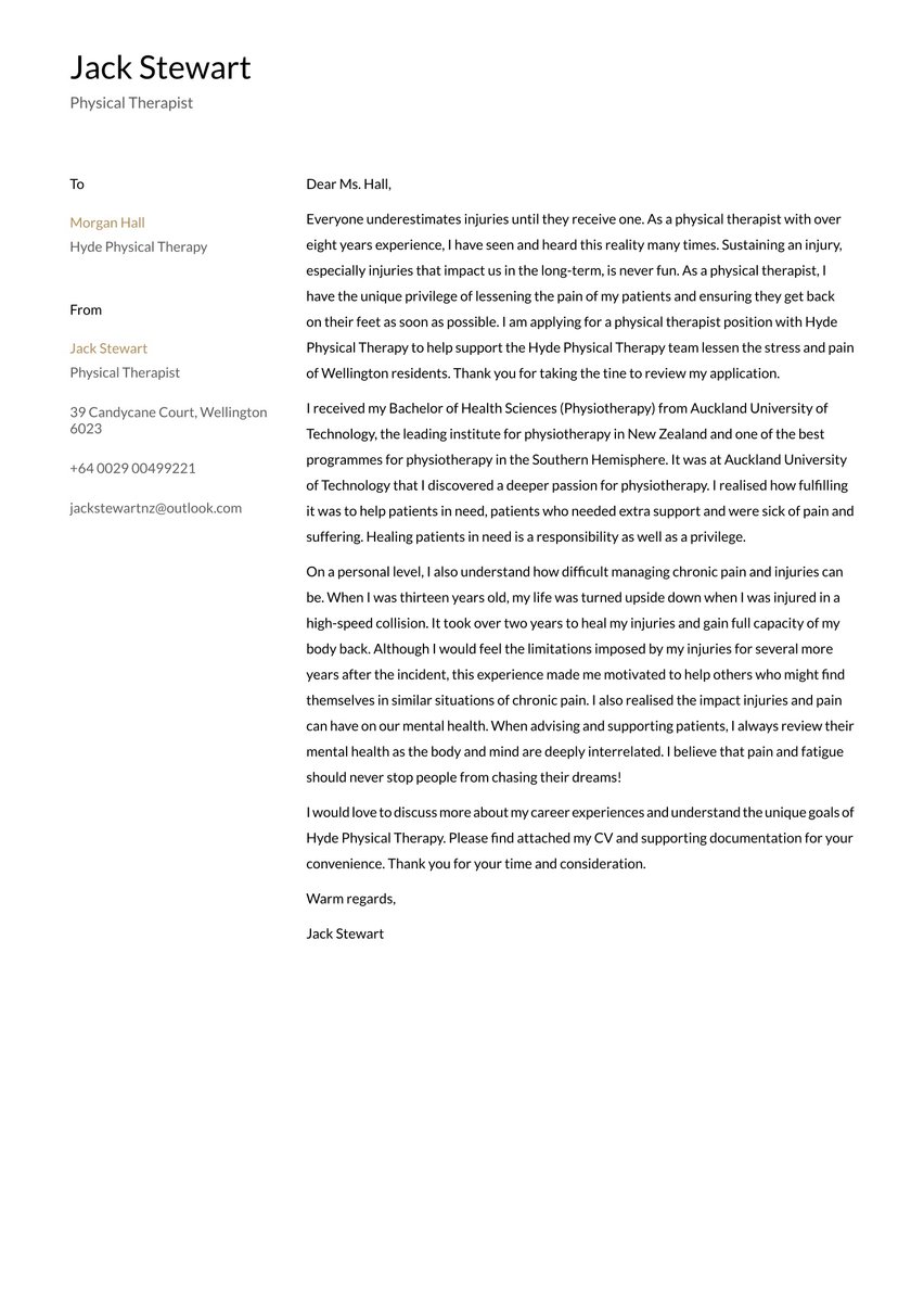 Milan cover_letter template