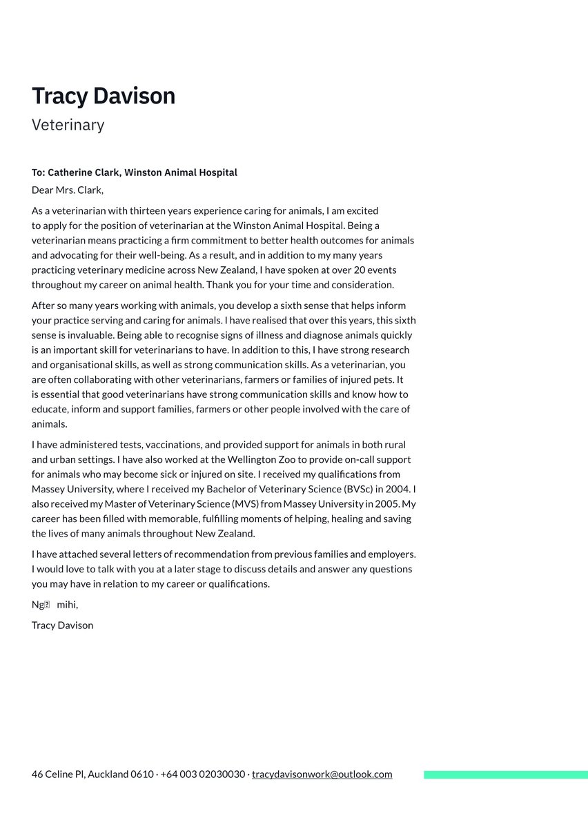 Vienna cover_letter template