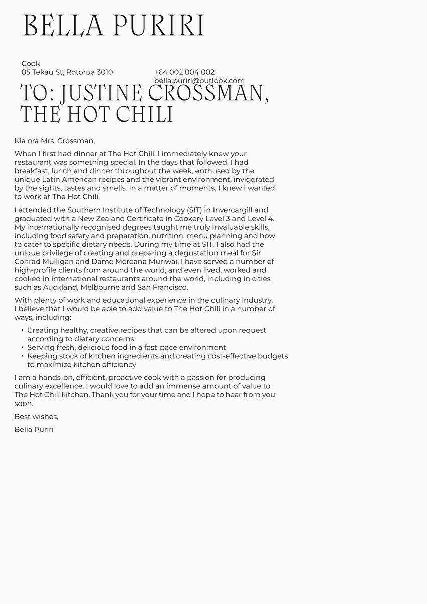 Rome cover_letter template