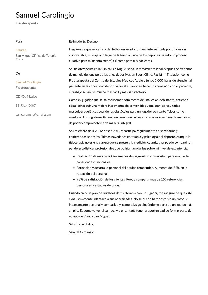 Milán cover_letter template