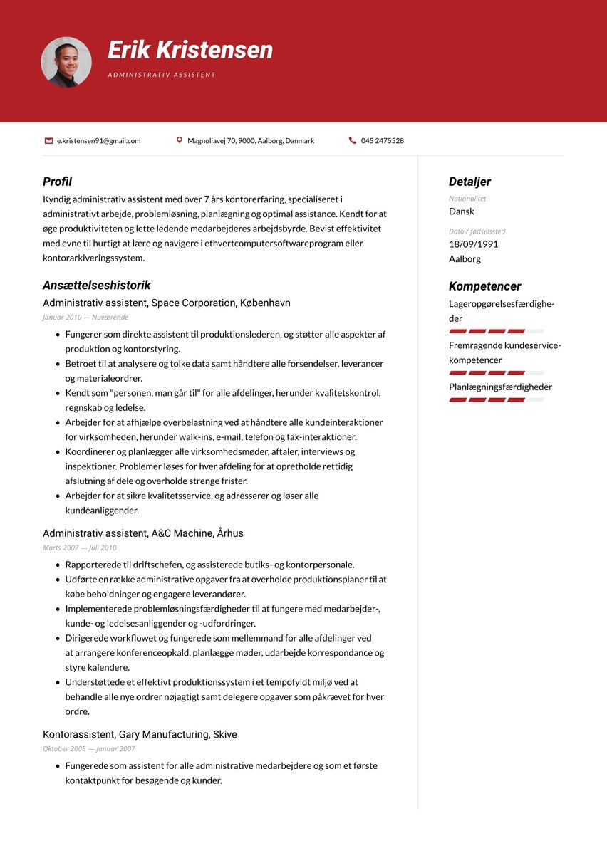 Tokyo resume template