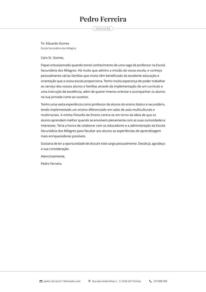 Oslo cover_letter template