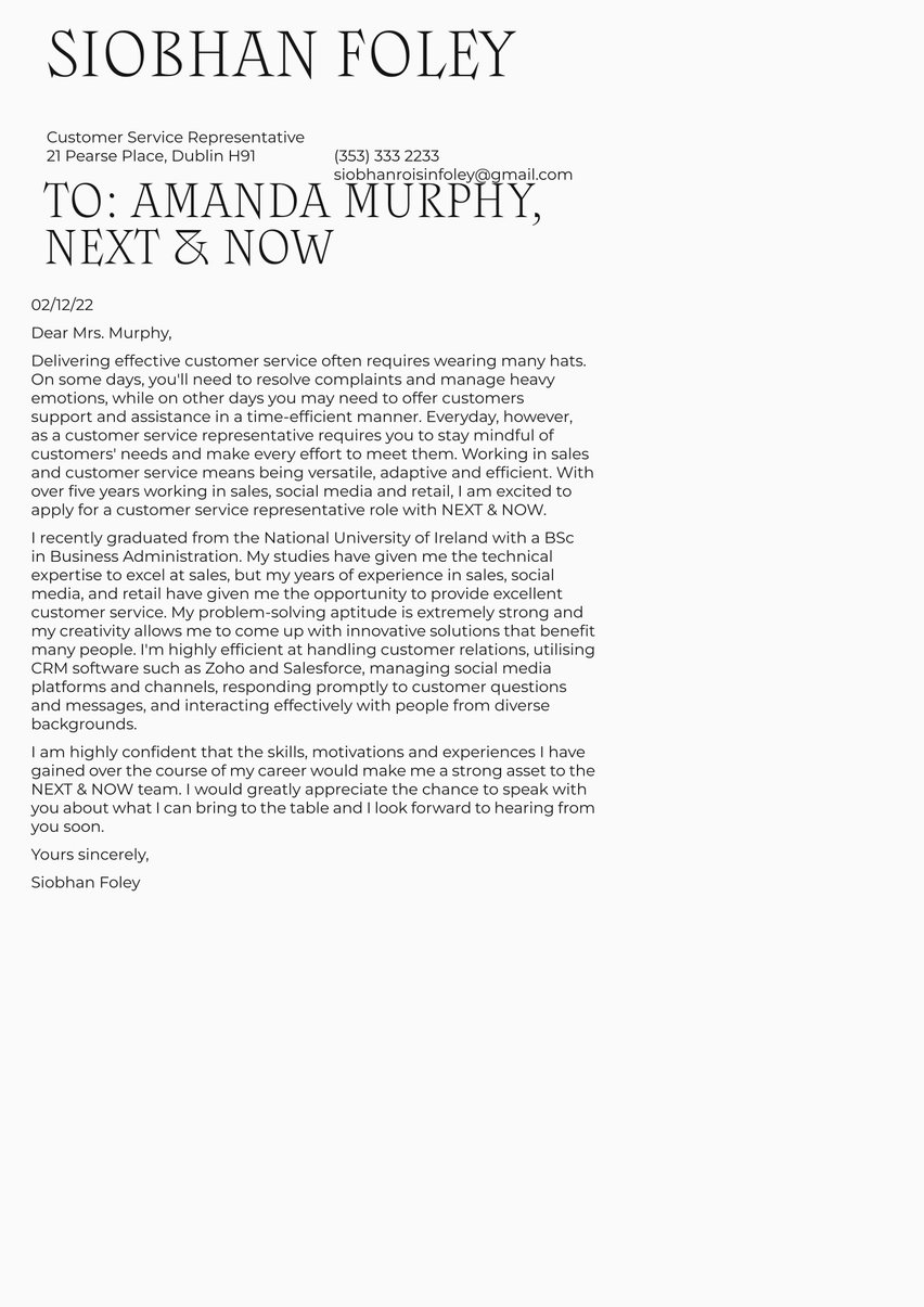 Rome cover_letter template
