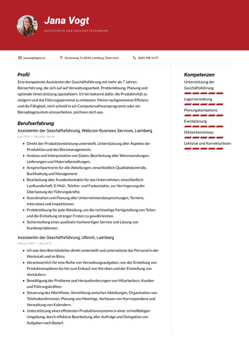 Tokio resume template