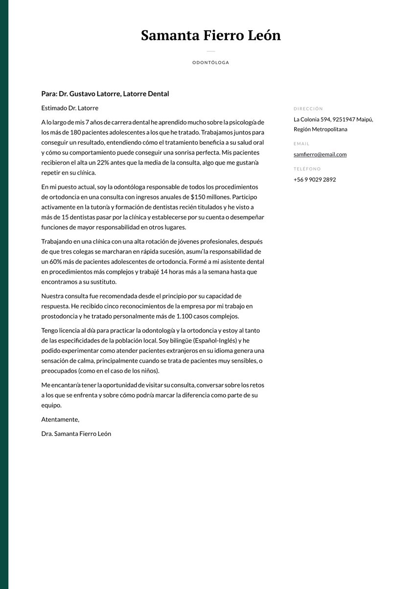 Dublín cover_letter template