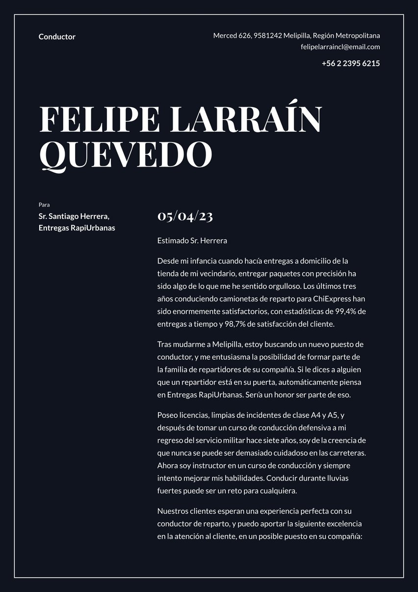 Chicago cover_letter template