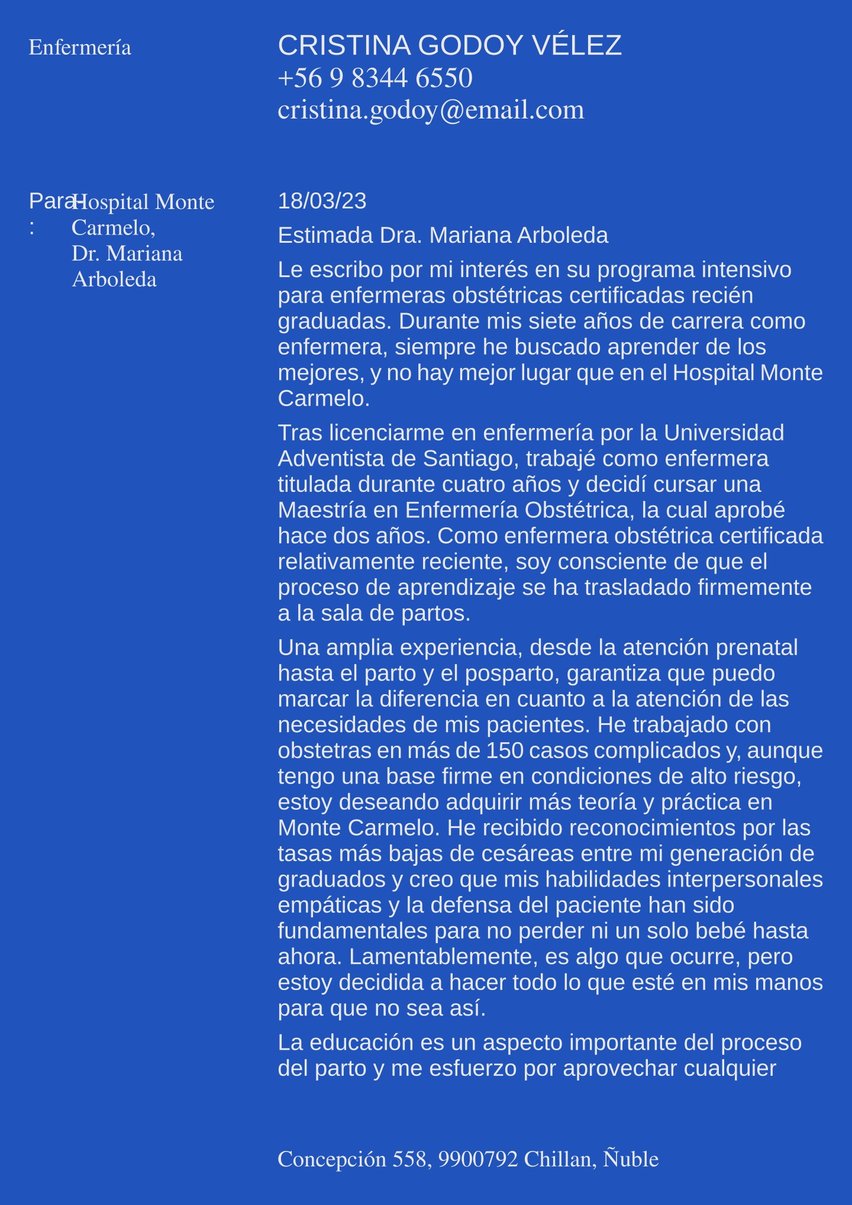 Génova cover_letter template