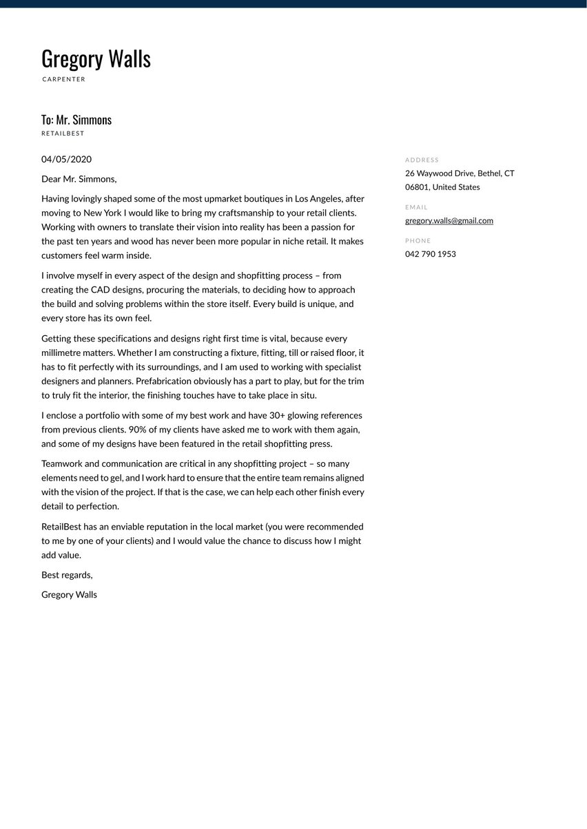 Sydney cover_letter template