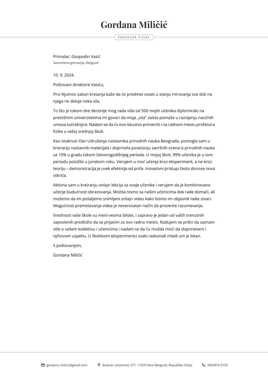 Oslo cover_letter template