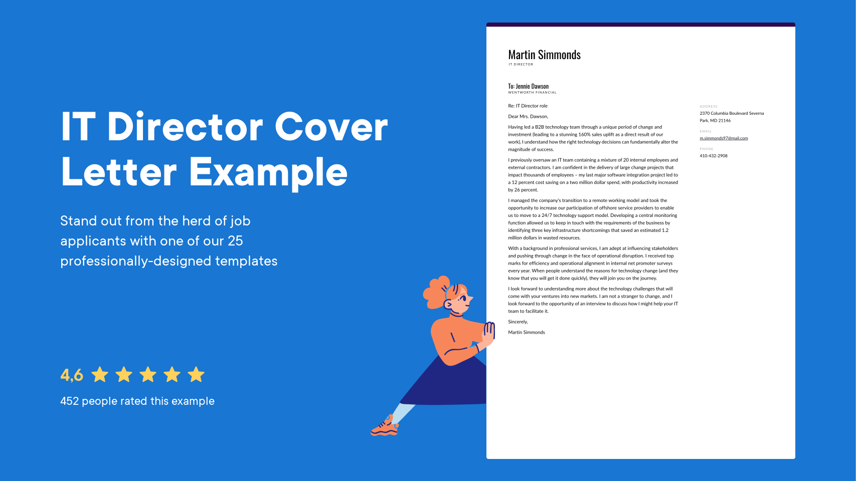 IT Director Cover Letter Examples - It Director Cover Letter Examples 