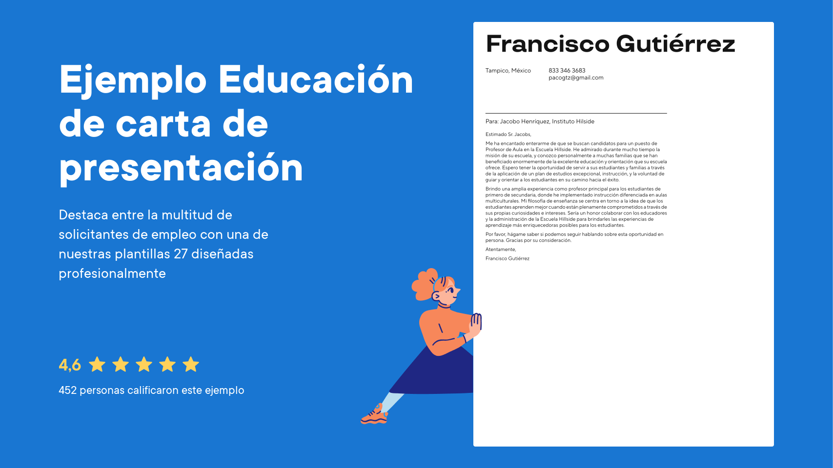 Ejemplos De Cartas De Recomendación Para La Escuela Carta De