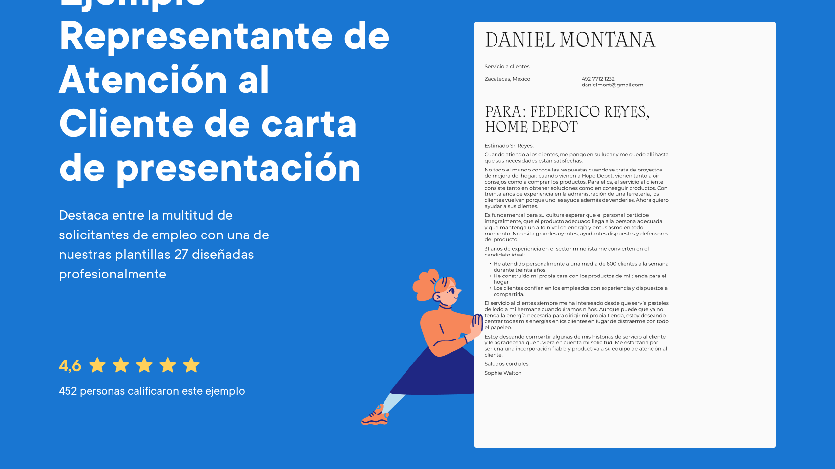 Ejemplos De Cartas De Presentación De Atención Al Cliente