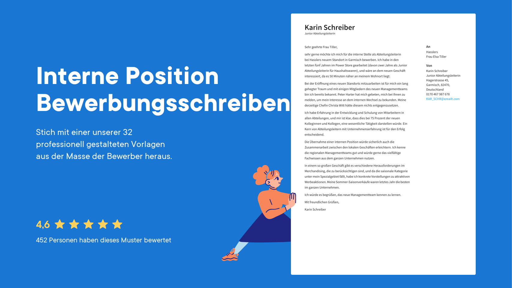 Müssen Interne Bewerbungen Bevorzugt Werden öffentlicher Dienst Muster für Bewerbungsschreiben für Interne Position (2025) · cvapp.de