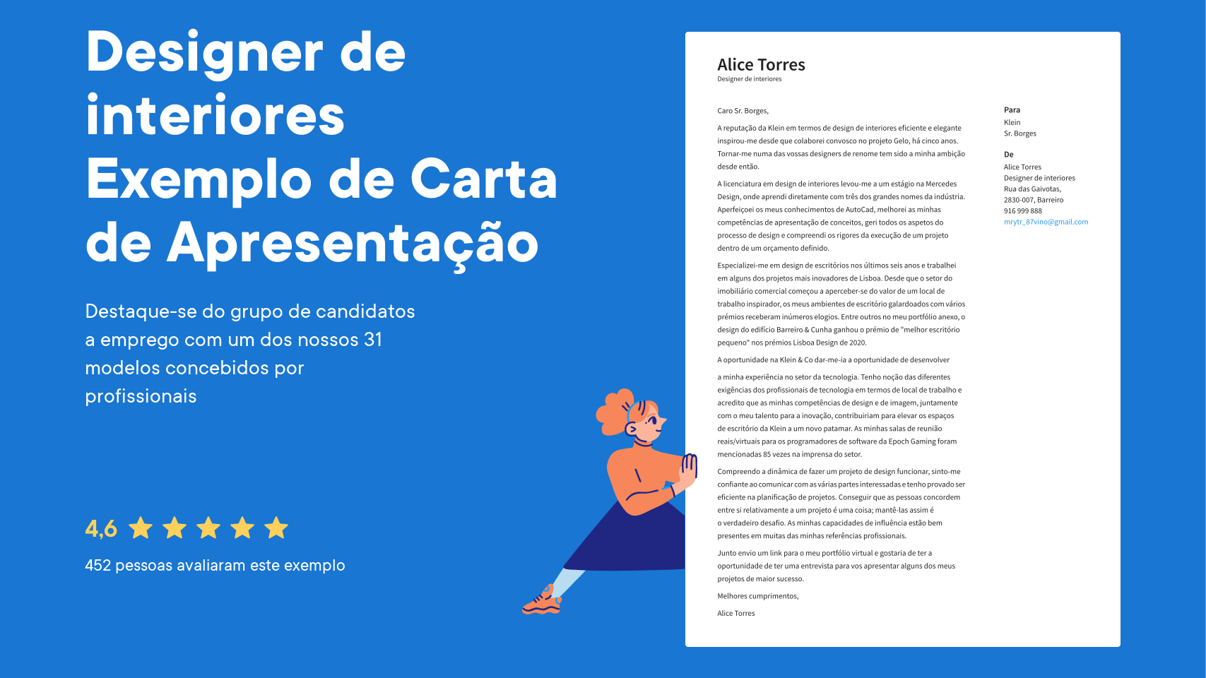 Carta De Intención De Diseño De Interiores