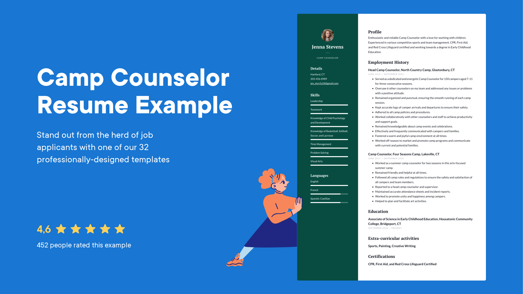 Camp Counselor Resume Examples - Camp Counselor Resume Examples(2) 