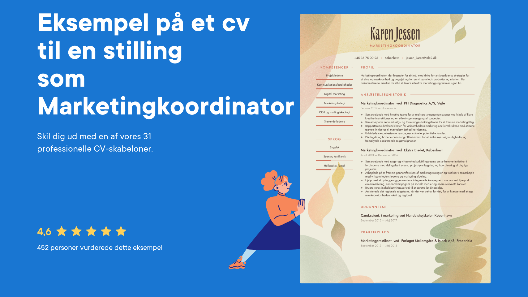 Eksempel på CV'er for en Marketingkoordinator: Skrivetips 2025 (Gratis ...