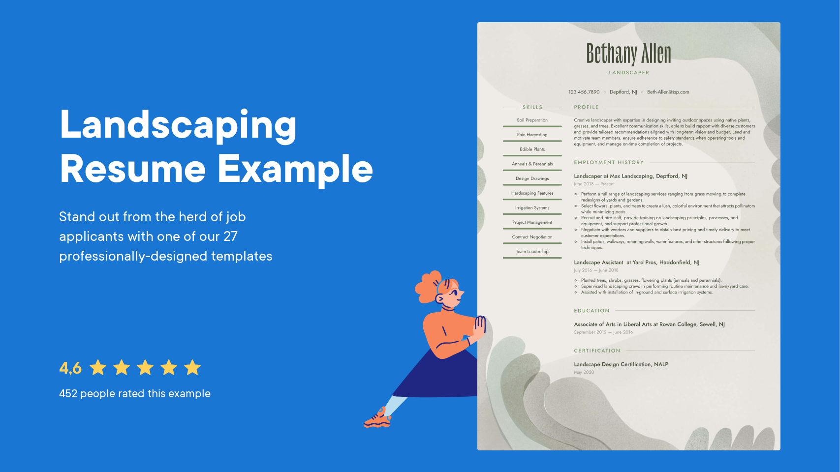 Landscaping Resume Examples amp Templates - Landscaping Resume Examples 