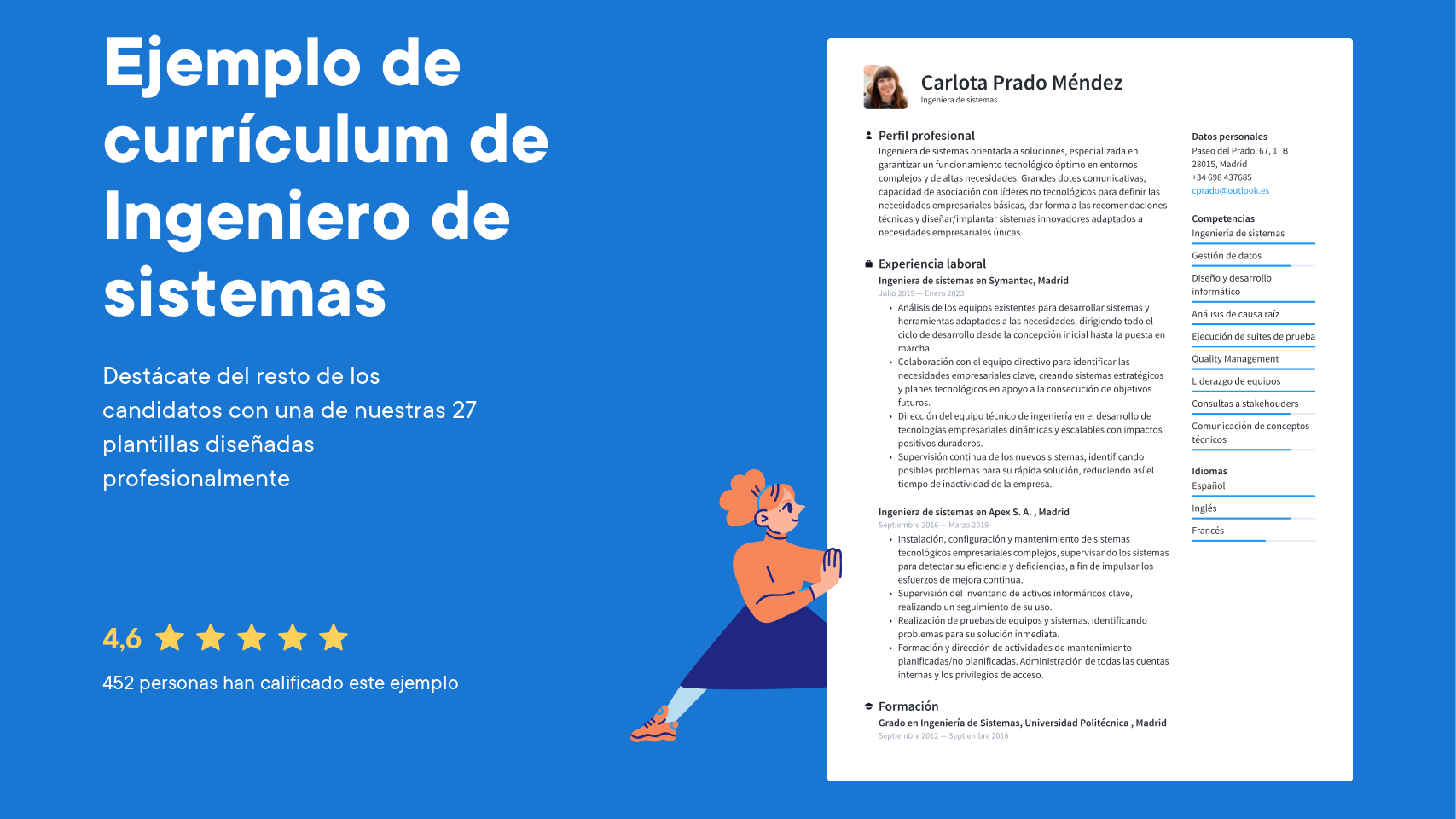 Curriculum Vitae De Un Ingeniero En Sistemas