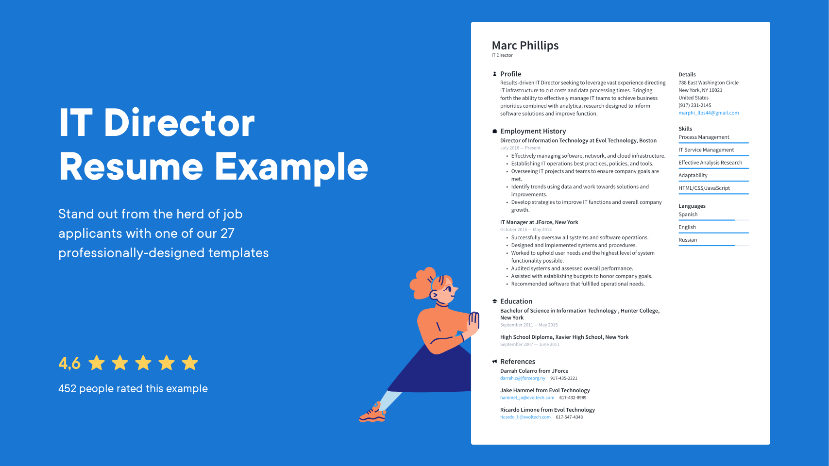 IT Director Resume Examples amp Templates - It Director Resume Examples 